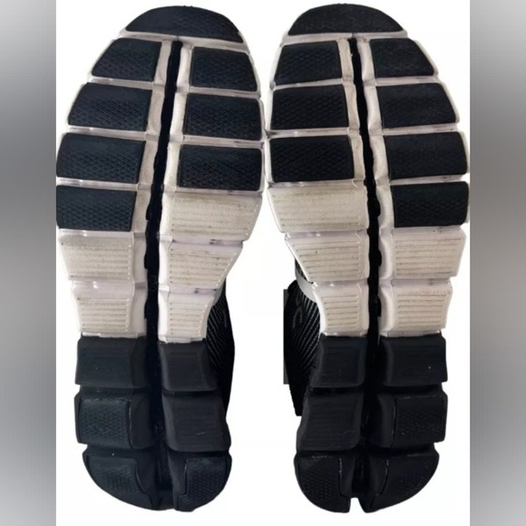 On Cloud Black White Cloudtec Helion Loudflow Running Men 12.5 - Picture 7 of 7